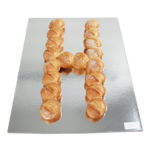 Partybrot Buchstabe ungefüllt