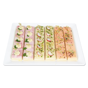 Canapewürfel Premium Platte 30 Stk.