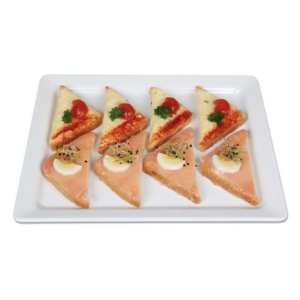 Canape Dreieck Premium Platte 8 Stk.
