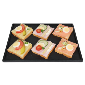 Canape gross Einweg Schieferplatte 6 Stk.