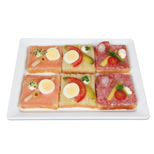 Canape gross Premium Platte 6 Stk.