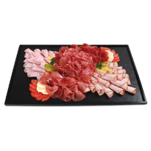 Fleischplatte Einweg Schiefer 1200 g