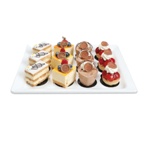 Mini Patisserie Premium Platte 12 Stk.